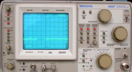 頻譜分析儀TEK-496P 信息電子技術服務中的經典利器